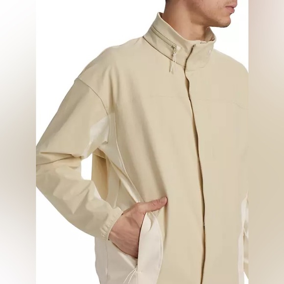NWT Outdoor Voices Men’s RecTrek Zip-Up Jacket in Calcite/Milk Stone XXXL - Picture 7 of 16